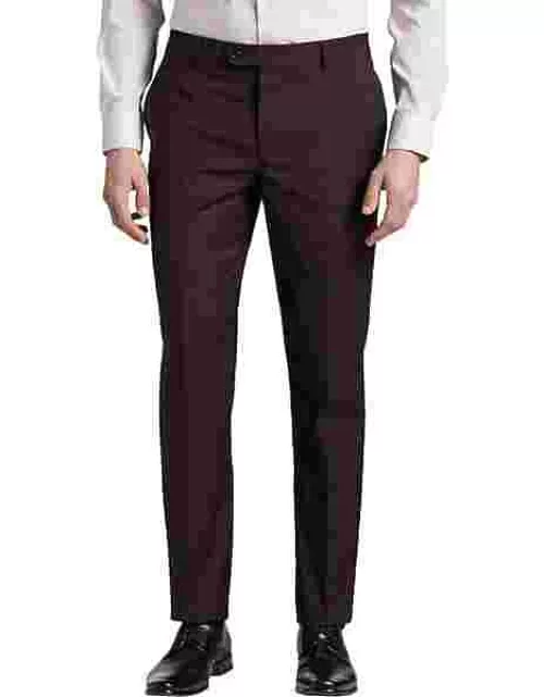 Wilke-Rodriguez Men's Slim Fit Suit Separates Pants Dark Purple