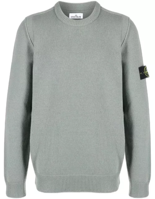 Grey jumper with Compass application