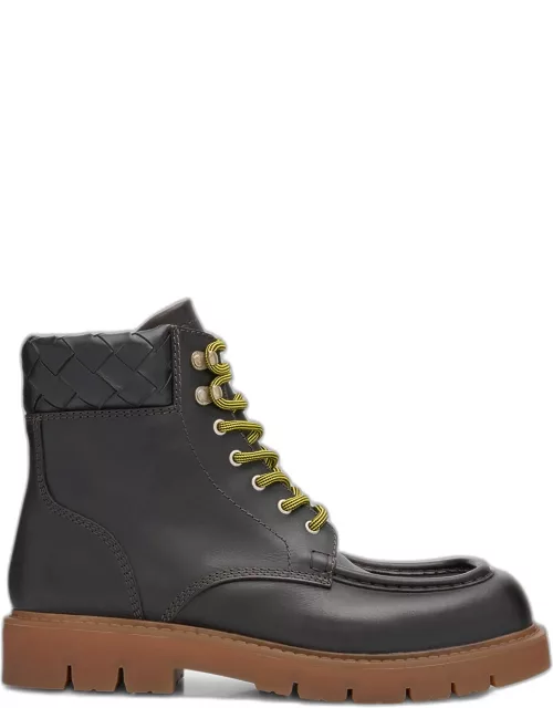 Men's Haddock Leather Lace-Up Boot