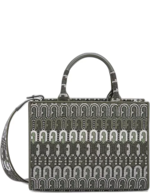 Opportunity Small Arch Logo Jacquard Tote Bag
