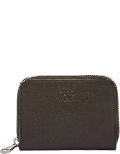 Men's Cestello Small Leather Zip-Around Wallet