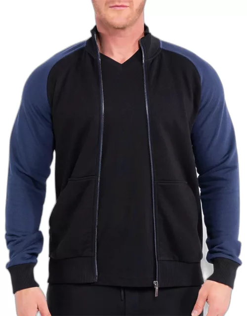 Men's Colorblock Raglan Jacket