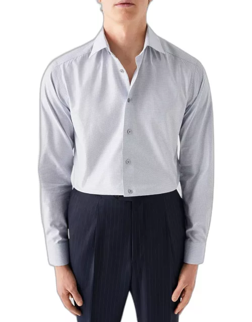Men's Contemporary Fit Twill Dress Shirt