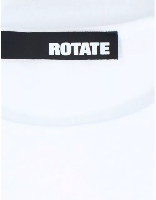 Rotate by Birger Christensen Logo Crop T-shirt