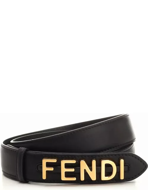 Fendi Black graphy Belt