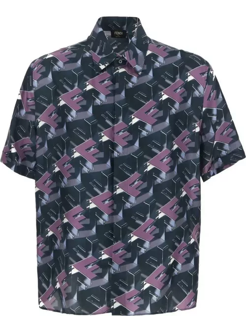 Fendi Multicolour Silk Shirt