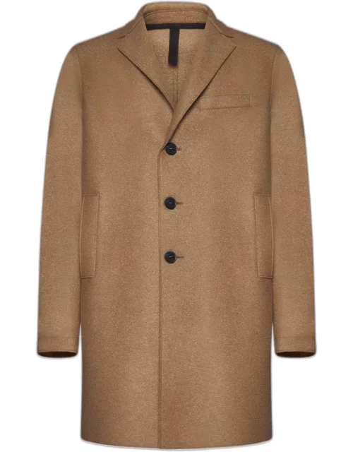 Harris Wharf London Single-breasted Wool Coat