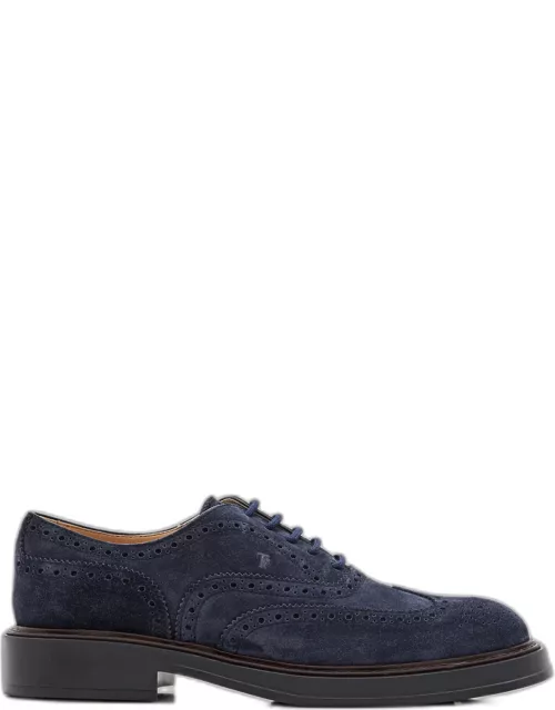 Tod's Suede Lace-up Shoe