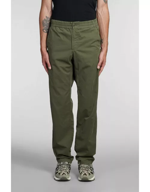 A.P.C. Chuck Pants In Green Cotton