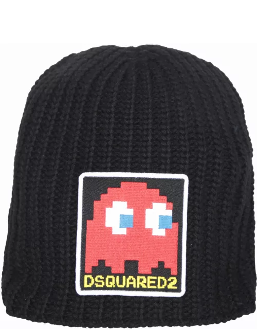 Dsquared2 Pacman Beanie Hat