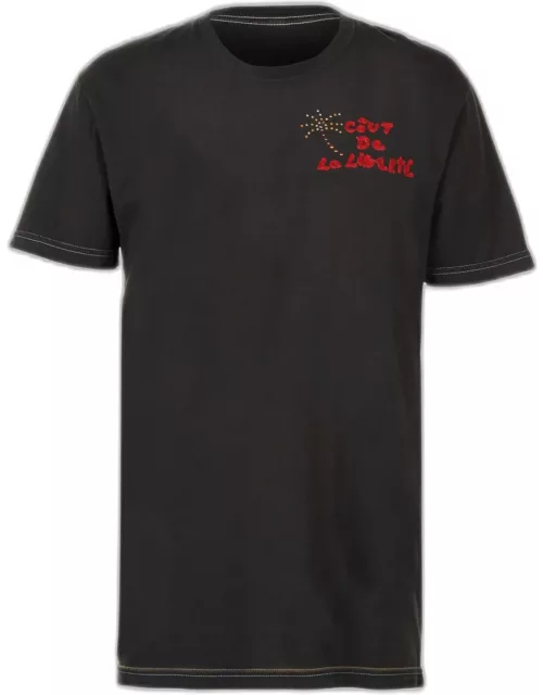 Men's Embroidered Logo T-Shirt