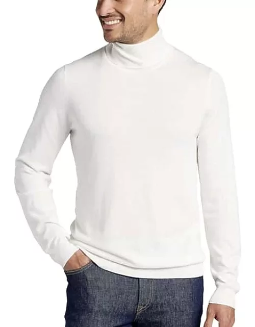 Collection by Michael Strahan Men's Michael Strahan Modern Fit Turtleneck Sweater Ivory