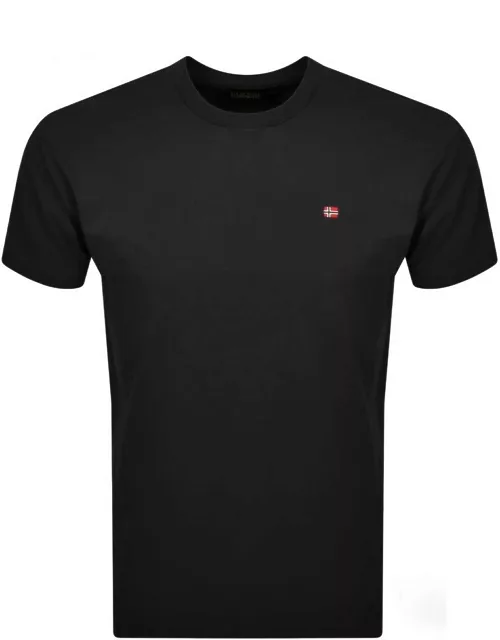 Napapijri Salis Logo T Shirt Black