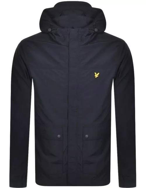 Lyle And Scott Hooded Jacket Navy