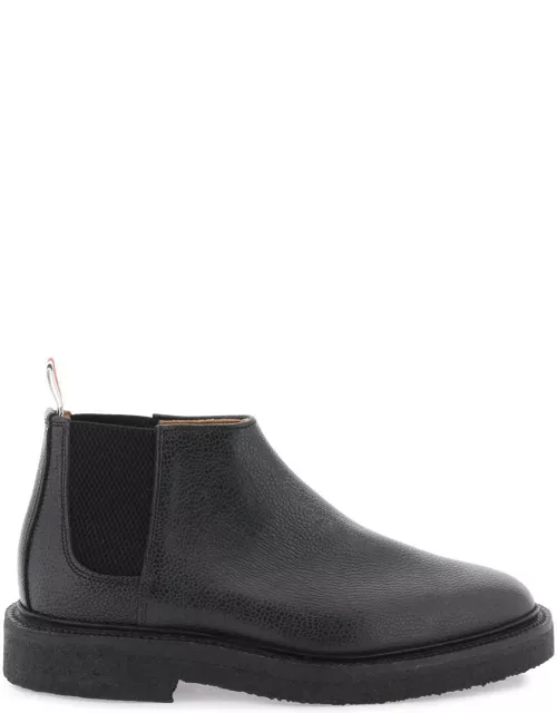 THOM BROWNE mid top chelsea ankle boot