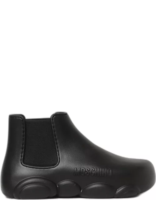 Flat Ankle Boots MOSCHINO COUTURE Woman colour Black