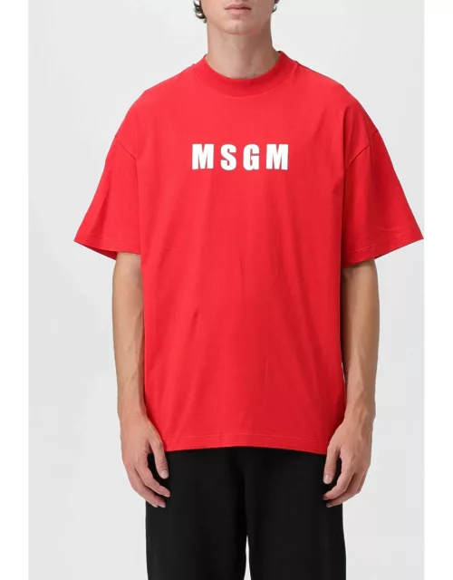T-Shirt MSGM Men colour Red