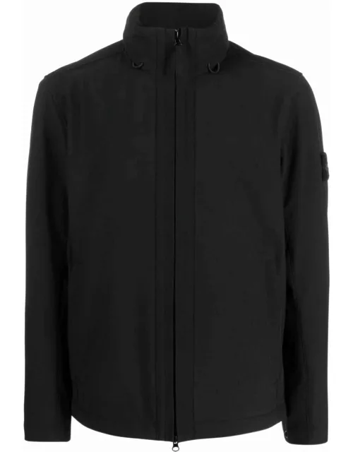 Black zippered jacket
