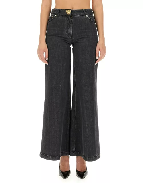 moschino jeans wide leg