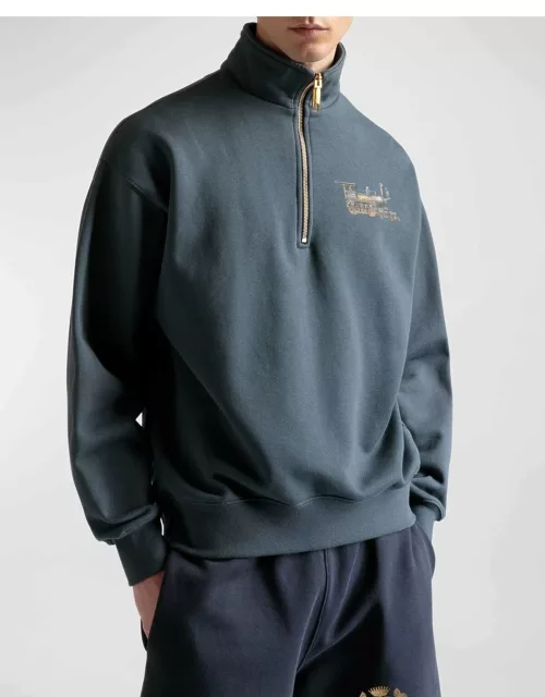 Men's Quarter-Zip Train Sweatshirt