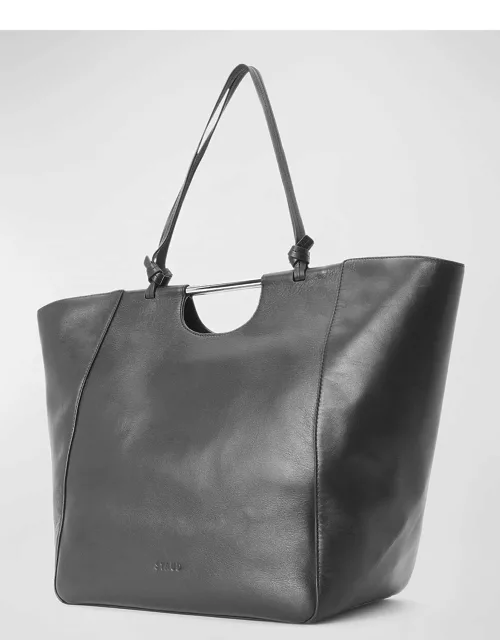 Mar Leather Shopper Tote Bag