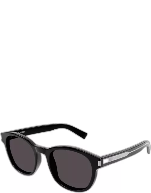 Men's SL 620 Acetate Round Sunglasse