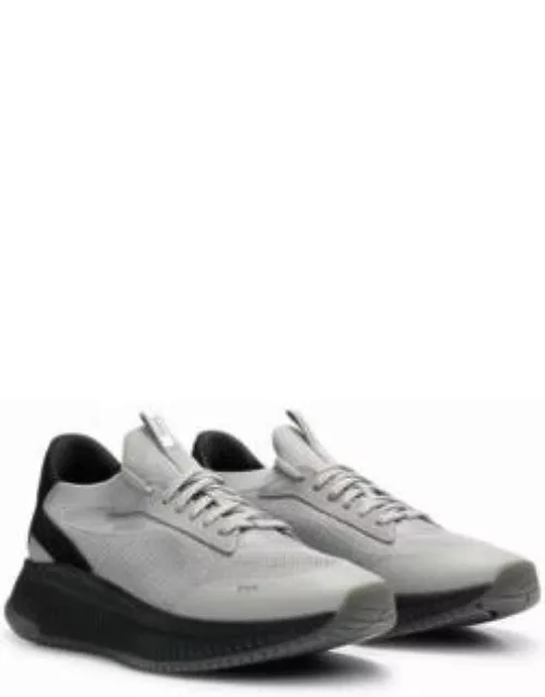 TTNM EVO trainers with knitted upper- Light Grey Men's Sneaker