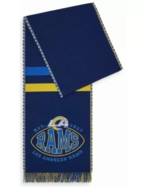 BOSS x NFL logo scarf with LA Rams branding- Rams Men's Scarve