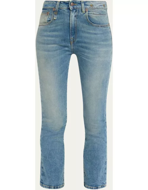 Kick Fit Straight Cropped Jean