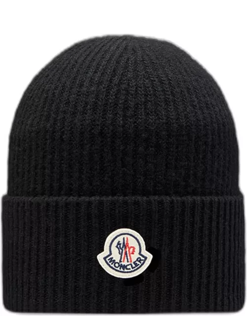 Men's Ribbed Wool-Cashmere Beanie