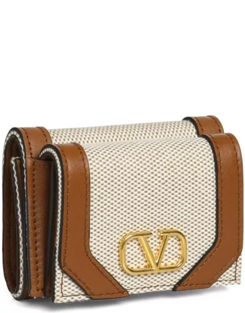 Valentino Garavani Garavani Logo Leather Wallet