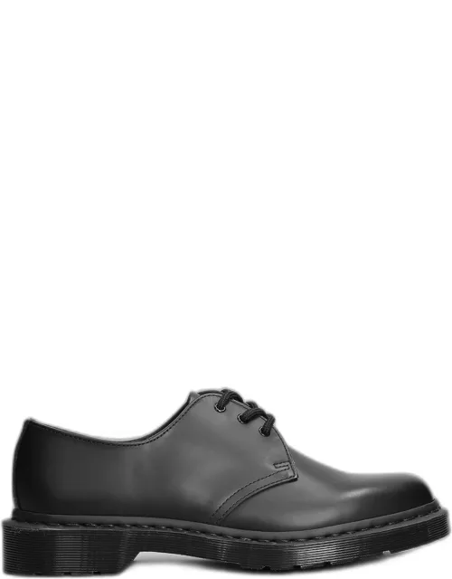 Dr. Martens 1461 Lace Up Shoes In Black Leather