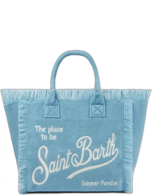 MC2 Saint Barth Vanity Light Blue Terry Shoulder Bag