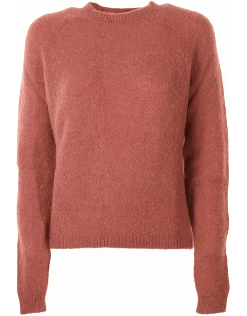 Base Red Crewneck Sweater