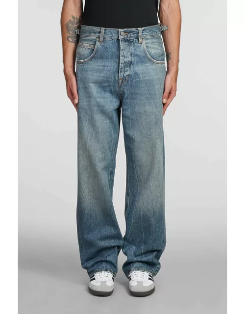 Haikure Logan Jeans In Blue Cotton