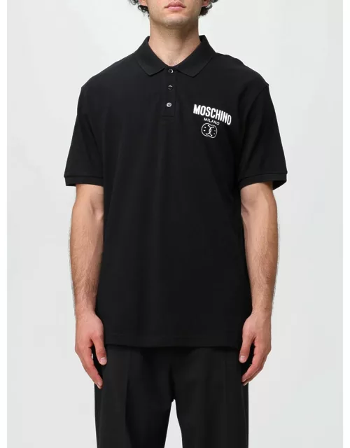 Polo Shirt MOSCHINO COUTURE Men colour Black