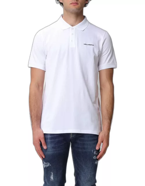 Polo Shirt KARL LAGERFELD Men colour White