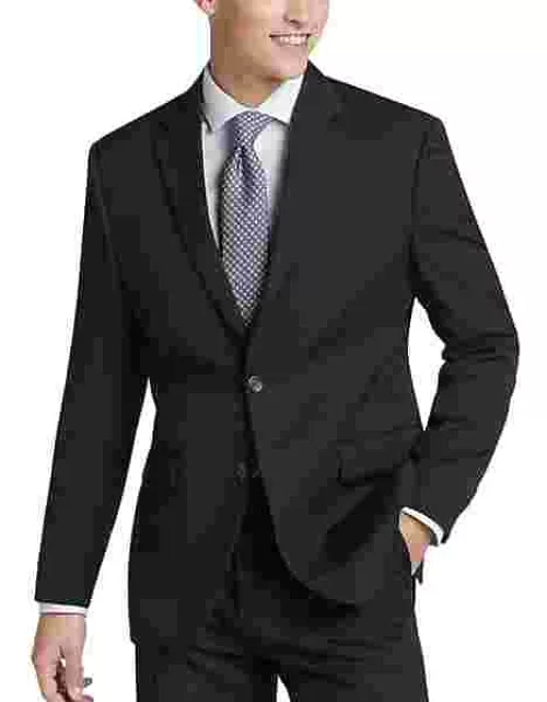 Pronto Uomo Platinum Men's Modern Fit Suit Separates Coat Charcoa