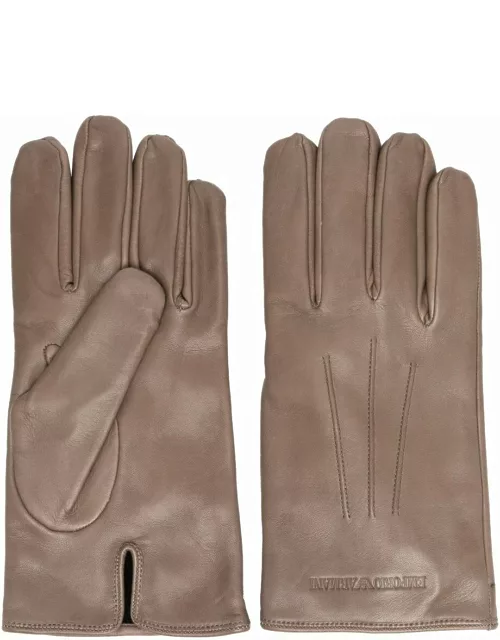 Emporio Armani Leather Man Glove