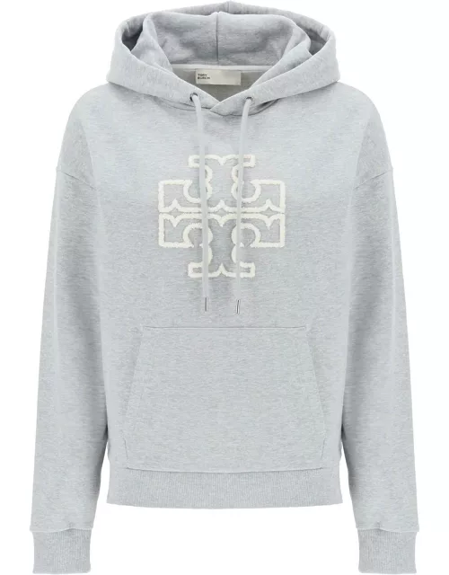 TORY BURCH Hoodie with T logo