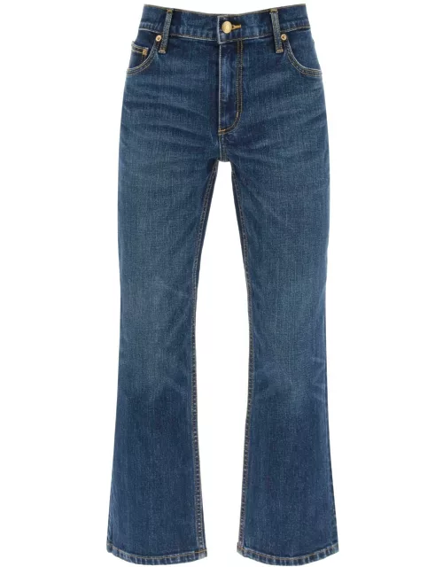 TORY BURCH Cropped flared jean