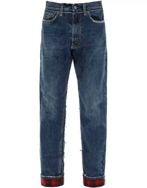 MAISON MARGIELA Pendleton jeans with insert