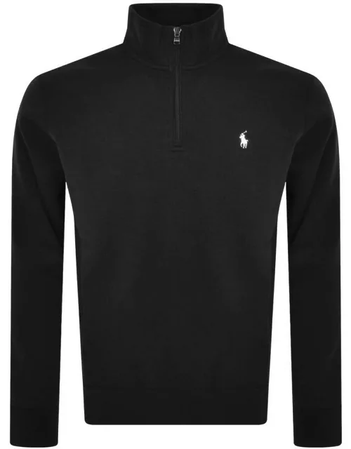 Ralph Lauren Half Zip Sweatshirt Black
