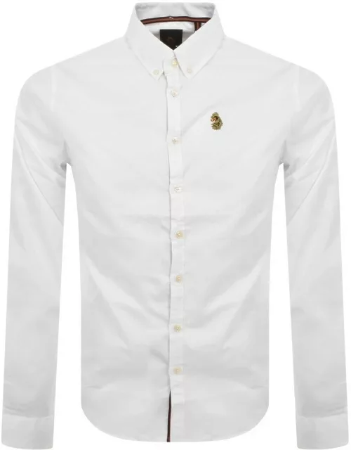 Luke 1977 Long Sleeve Oxford Shirt White