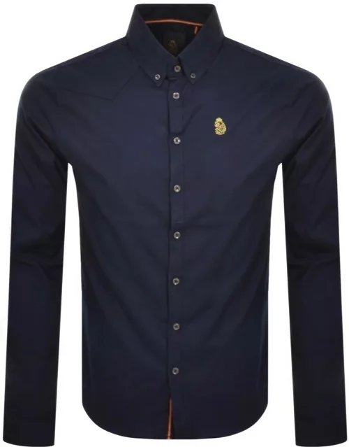 Luke 1977 Long Sleeve Oxford Shirt Navy