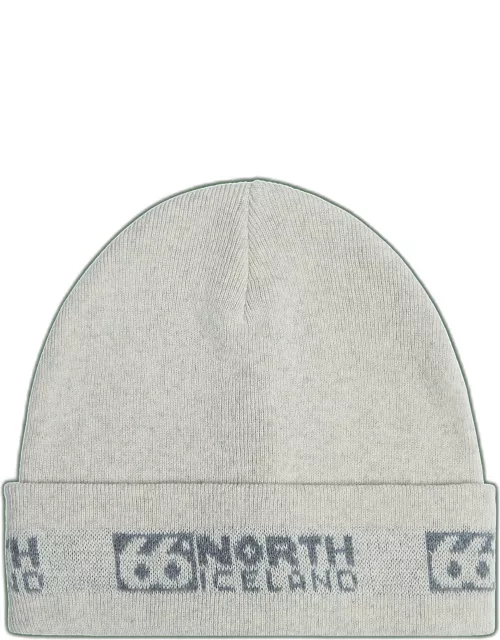 66 North men's Workman Recycled Hat Accessories - Off White - one