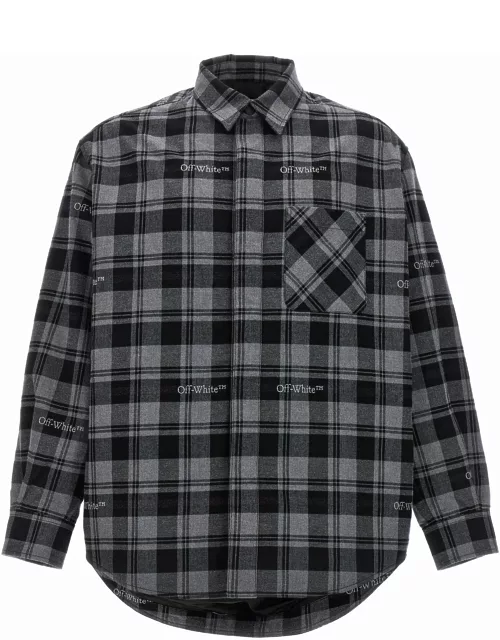 Off-White check Flannel Padded Jacket