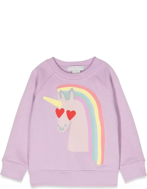 stella mccartney unicorn crewneck sweatshirt