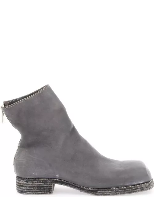 GUIDI Leather ankle boot