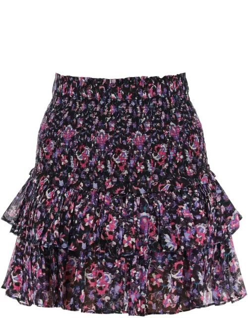ISABEL MARANT ETOILE 'naomi' organic cotton mini skirt
